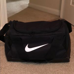 Small Nike black gym bag